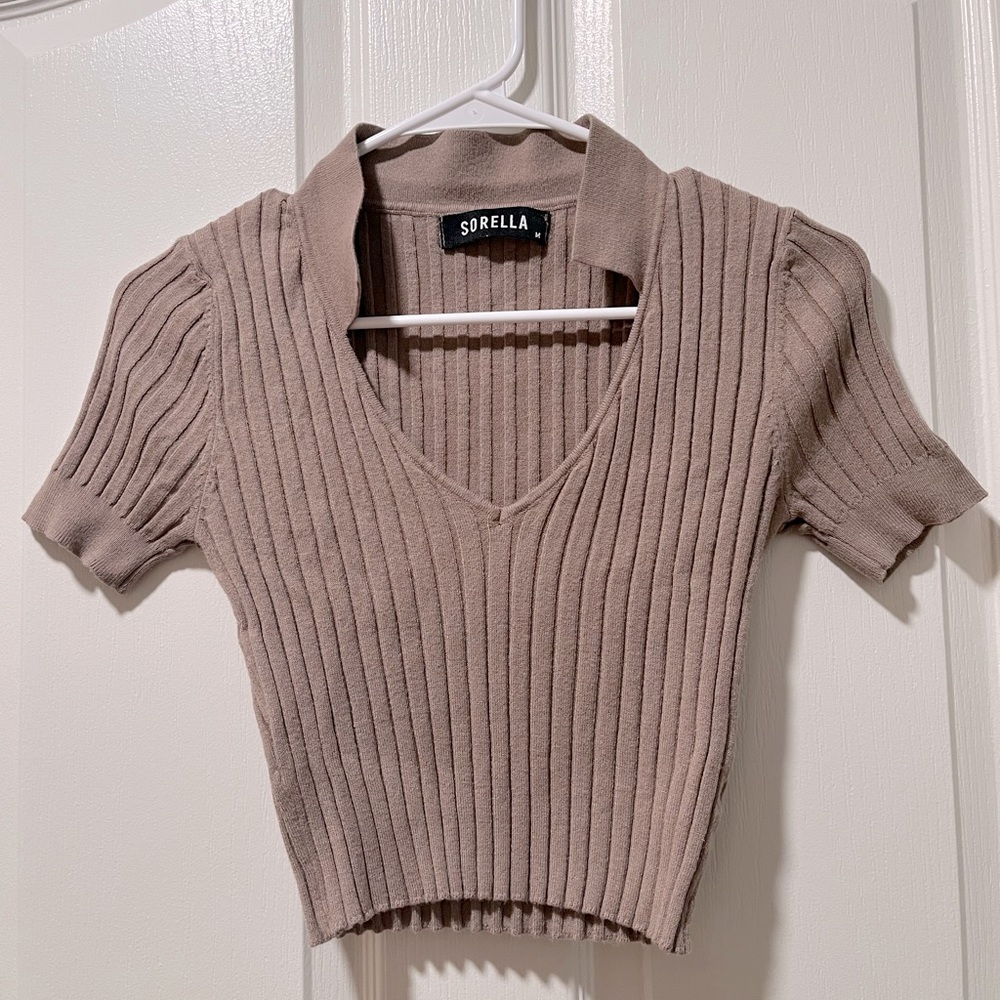 Sorella Nude Crop Top